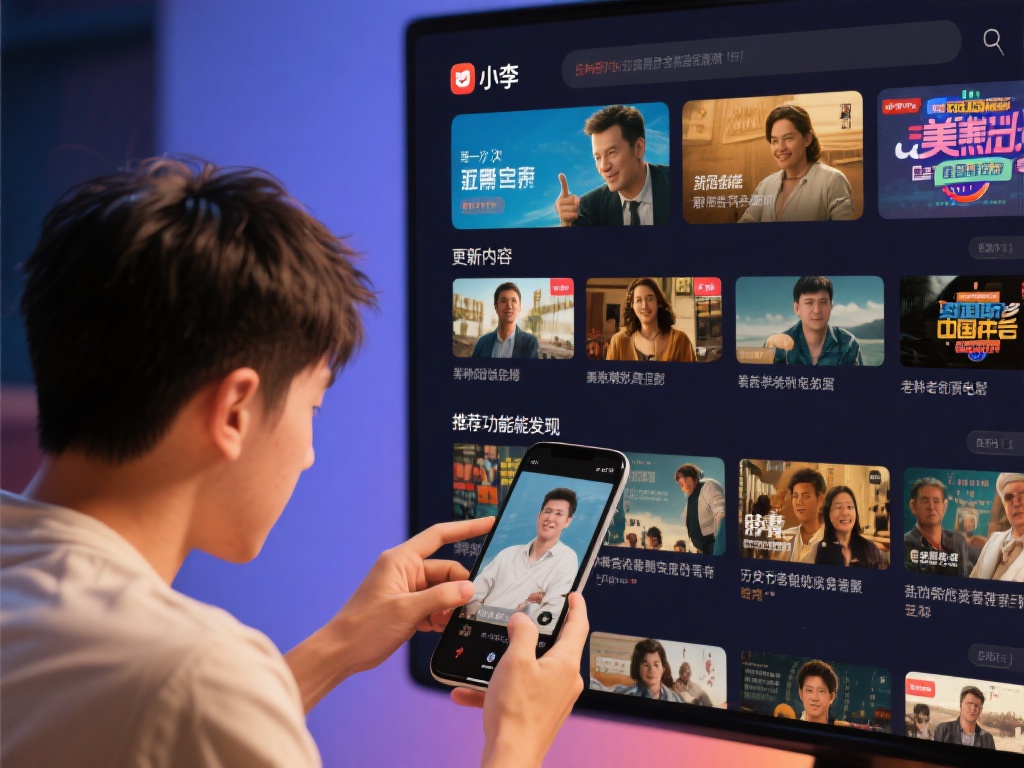 以一位年轻用户为例，小李平时喜欢追最新上映的美剧和