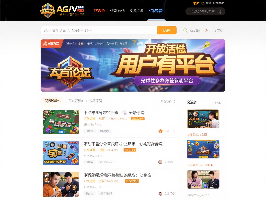 在众多线上社区中，ag亚游官方论坛以其开放性和多样
